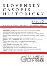 Slovenský časopis historický 2 / 2025