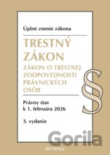 Trestný zákon / Zákon o trestnej zodpovednosti právnických osôb