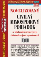 Novelizovaný Civilný mimosporový poriadok