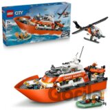 LEGO® City 60504 Záchranný čln pobrežnej hliadky a vrtuľník