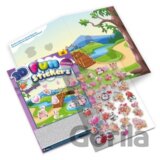 Trblietave 3D nalepky - Zalubene zvierat