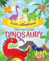 Zošit s nálepkami: Fantastické dinosaury