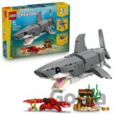 LEGO® Creator 3 v 1 31381 Divoký žralok a truhlica s pokladom