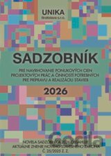 Sadzobník pre navrhovanie ponukových cien projektových prác a činností potrebných pre prípravu a realizáciu stavieb