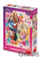 Puzzle diamond: Princezny se zvířátky