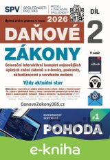 Daňové zákony 2026 (Díl 2.)