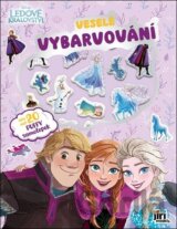 Veselé vybarvování se super samolepkami: Ledové království