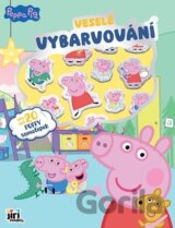 Veselé vybarvování se super samolepkami: Prasátko Peppa