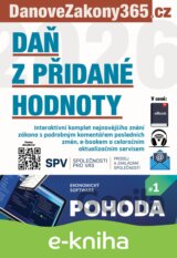 Zákon o dani z přidané hodnoty 2026 s komentářem změn