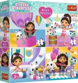 Trefl Puzzle 4v1 – Gabby's Dollhouse