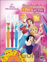 Omalovánky s foukacími fixy: Disney Princezny