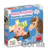 První hraní: Domácí zvířátka 15 maxi puzzle