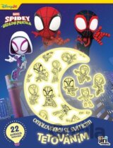 Omalovánky se svítícím tetováním: Spidey