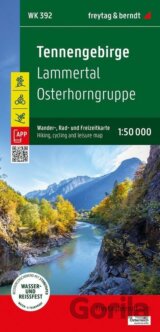 Tennengebirge - Lammertal - Osterhorngruppe 1:50 000 / turistická mapa