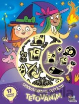 Omalovánky se svítícím tetováním: Strašidla a čarodějnice