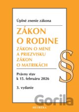 Zákon o rodine.