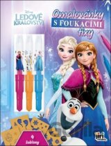Omalovánky s foukacími fixy Ledové království