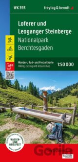 Loferer a Leoganger Steinberge 1:50 000 / turistická, cyklistická a rekreační mapa