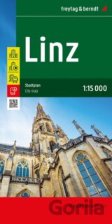Linz 1:15 000 / mapa města
