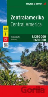Stredná Amerika  1: 1 500 000/ 800 000 / automapa