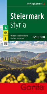 Štýrsko 1:200 000 / automapa + rekreační mapa