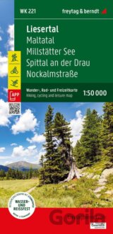Liesertal - Maltatal - Millstätter See - Spittal an der Drau - Nockalmstraße 1:50 000 / turistická mapa