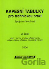 Kapesní tabulky pro technickou praxi - Spojovací součásti - 2. část