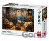 Puzzle 3000: Malovaný Londýn