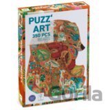 Umelecké puzzle Medvedíky 350 ks