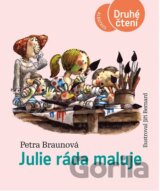 Julie ráda maluje
