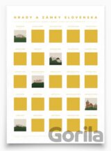 Stierací plagát TOP 25 hradov a zámkov