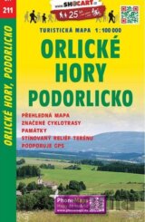 Orlické hory, Podorlicko 1:100 000