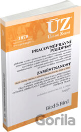 ÚZ 1679 pracovněprávní předpisy, zaměstnanost