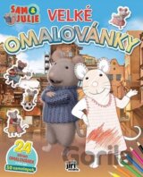 Velké omalovánky Dům myšek Sam & Julie