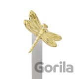 3D kovová zberateľská záložka – miniatúra – Vážka