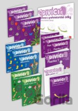 Divíci 1 - základní žákovský balíček - Český jazyk GM (nevázané písmo) + Matematika + Člověk a jeho svět