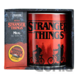 XL hrnček so samolepkou Stranger Things 500ml