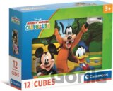 Obrázkové kostky Mickey Mouse (12 kostek)