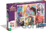 Puzzle Jednorožčí akademie Přátelství 104 dílků