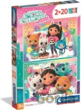 Puzzle Gábinin kouzelný domek 2x20 dílků