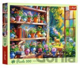 Puzzle Jarní ráno v oranžerii