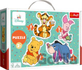 Baby puzzle Medvídek Pú 4v1