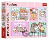 Puzzle Pusheen Seznamte se s Pusheen (4 x 250)