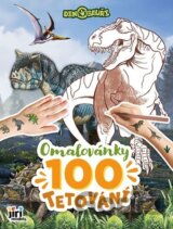 Omalovánky a 100 tetování: Dinosauři