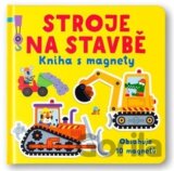 Stroje na stavbě Kniha s magnety