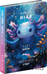 NOTIQUE Školní diář Axolotl 2026/2027