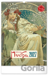 NOTIQUE Nástenný kalendár Alphonse Mucha 2027