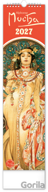 NOTIQUE Nástěnný kalendář / nástenný kalendár Alphonse Mucha 2027