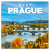 NOTIQUE Poznámkový kalendář Prague 2027