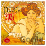 NOTIQUE Poznámkový kalendár Alfons Mucha 2027